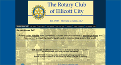 Desktop Screenshot of ellicottcityrotary.com